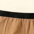 3-Pack Kid Boy Solid Color Cotton Underwear Boxer Briefs Multi-color image 3