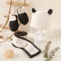 3-pack 100% Cotton Baby / Toddler Cute Bear Hat & Scarf & Gloves White image 1