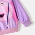 Peppa Pig Toddler Girl Colorblock Pullover Sweatshirt pinkpurple image 5