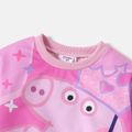 Peppa Pig Toddler Girl Colorblock Pullover Sweatshirt pinkpurple image 4
