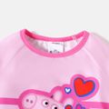 Peppa Pig 1 pièce Enfant en bas âge Unisexe Enfantin Cochon Manches longues T-Shirt Rose image 5