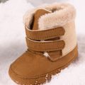 Baby / Toddler Fleece Lined Thermal High Top Prewalker Shoes Brown image 4