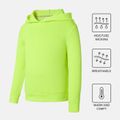 Activewear Toddler Boy/Girl Solid Color Hoodie Sweatshirt LUMINOUSYELLOW image 1