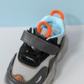 Toddler Mesh Panel Velcro Strap Chunky Sneakers Grey image 4
