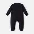 Looney Tunes Baby Boy/Girl Long-sleeve Cartoon Print Jumpsuit BlackandWhite image 5