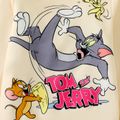 Tom and Jerry Kid Girl Pullover Sweatshirt Beige image 2