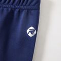 Activewear Kid Boy Solid Color Elasticized Pants DeepBlue image 4