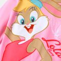 Looney Tunes Kid Girl Lola Bunny Print Pink Hoodie Sweatshirt Light Pink image 5
