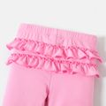 PAW Patrol Toddler Girl Ruffled Elasticized Cotton Leggings Pink image 4