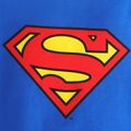 Justice League 2pcs Kid Boy Logo Print Long-sleeve Tee and Pants Sleepwear Pajamas Set Blue image 2