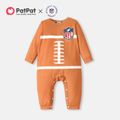 NFL Family Matching Long-sleeve Graphic Hoodies Brown image 1
