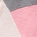 Criança Menina Costuras de tecido Pullover Sweatshirt colorblock image 4