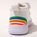 Toddler Star & Rainbow Pattern Casual Shoes White image 5