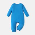Thomas & Friends Baby Boy Blue Long-sleeve Graphic Checkered Jumpsuit Blue image 4