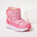 Toddler / Kid Fleece Lined Waterproof Pink Thermal Snow Boots Pink image 2