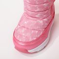 bottes de neige thermiques roses imperméables doublées de polaire pour tout-petits / enfants Rose image 5