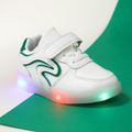 Toddler / Kid Two Tone LED Sneakers Green image 2