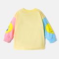 Looney Tunes Toddler Girl Tweety Print Colorblock Pullover Sweatshirt Yellow image 5