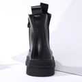 Toddler / Kid Side Zipper Black Chelsea Boots Black image 4