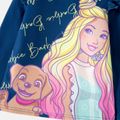 Barbie Criança Menina Mangas franzidas Infantil Manga comprida T-shirts azul tibetano image 4
