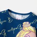 Barbie Kleinkinder Mädchen Flatterärmel Kindlich Langärmelig T-Shirts tibetischblau image 5