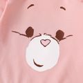 Care Bears 2pcs Baby Boy/Girl Bear Ears Detail Long-sleeve Graphic Sweatshirt and Sweatpants Set Light Pink image 4