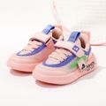 Toddler / Kid Fashion Letter Graphic Breathable Mesh Sneakers Pink image 1