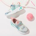 Toddler / Kid Holographic Panel Breathable Sneakers White image 2