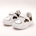 Toddler / Kid Contrast Leopard Casual Shoes White image 1