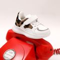 Toddler / Kid Contrast Leopard Casual Shoes White image 3