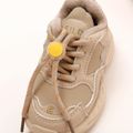 Toddler Lace Up Fleece Lined Sneakers Beige image 4
