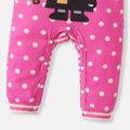 Harry Potter Baby Boy/Girl Striped Long-sleeve Graphic Jumpsuit Pink image 4