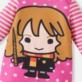 Harry Potter Baby Boy/Girl Striped Long-sleeve Graphic Jumpsuit Pink image 5