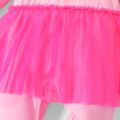 Barbie Baby Mädchen Mehrlagig Süß Langärmelig Baby-Overalls rosa image 5