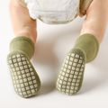 Baby / Toddler Cartoon Pattern Non-slip Grip Socks Green