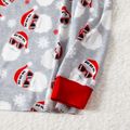 Natal Look de família Manga comprida Conjuntos de roupa para a família Pijamas (Flame Resistant) cinza florido image 4