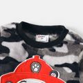 PAW Patrol Toddler Boy Embroidered Camouflage Print Fleece Sweatshirt blackgray image 2