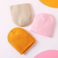 قبعة صغيرة محبوكة للأطفال / الرضّع من 3 عبوات البرتقالي image 5
