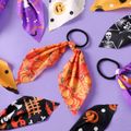 9-pack Halloween Scarf Hair Tie for Girls Multi-color image 3