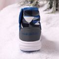Toddler / Kid Geo Pattern Fleece Lined Thermal Snow Boots Navy image 5