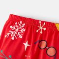 Harry Potter Family Matching Christmas Red Raglan-sleeve Graphic Pajamas Sets (Flame Resistant) redblack image 4