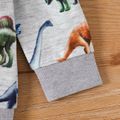 Baby Boy Allover Dinosaur Print Long-sleeve Sweatshirt MiddleAsh image 5