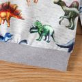 طفل رضيع كل انحاء الديناصور قميص من النوع الثقيل طويل الأكمام الوسط image 4