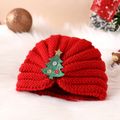 Baby / Toddler Christmas Thermal Knit Beanie Hat Green image 5