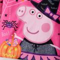 Peppa Pig Halloween Sibling Matching Allover Print Long-sleeve Pajamas Sets (Flame Resistant) Red image 4