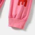 Pyjama-Masken Kleinkind Jungen/Mädchen Buchstaben drucken elastische Hosen rosa image 4