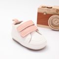 Baby / Toddler Double Velcro Soft Sole Prewalker Shoes Pink image 3