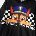 PAW Patrol 2pcs Toddler Boy Plaid Black Hoodie Sweatshirt and Elasticized Pants Set Black image 3