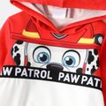 PAW Patrol 2pcs Toddler Boy/Girl Letter Print Colorblock Hoodie Sweatshirt and Pants Set REDWHITE image 4