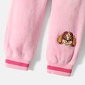 PAW Patrol Toddler Girl/Boy Patch Embroidered Flannel Fleece Elasticized Pants Light Pink image 4